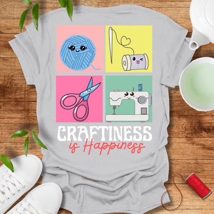 Craftiness - Back Design T-Shirt