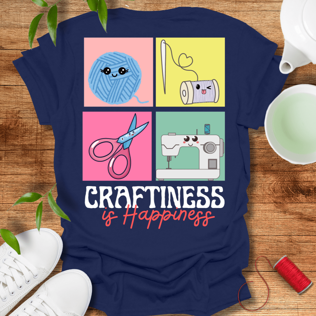 Craftiness - Back Design T-Shirt