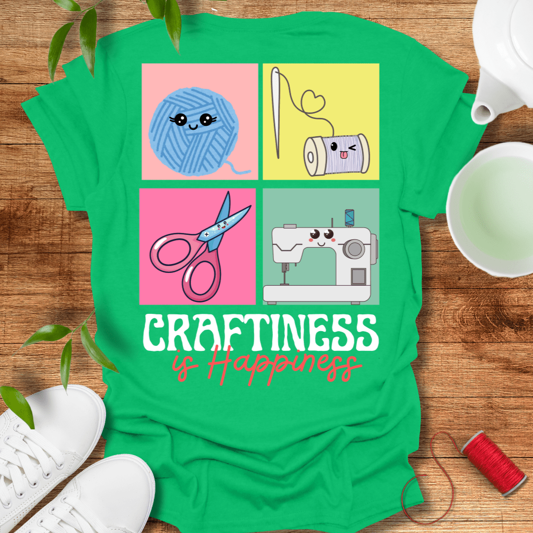 Craftiness - Back Design T-Shirt
