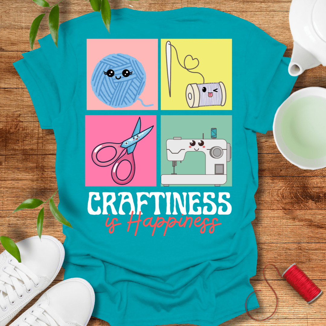 Craftiness - Back Design T-Shirt