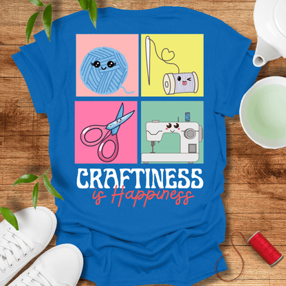Craftiness - Back Design T-Shirt
