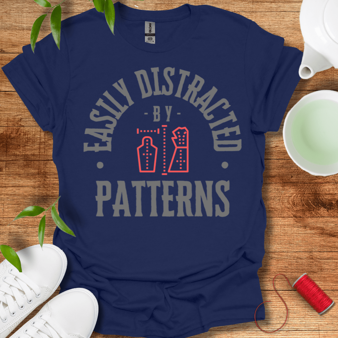 Distracted By Patterns Tee