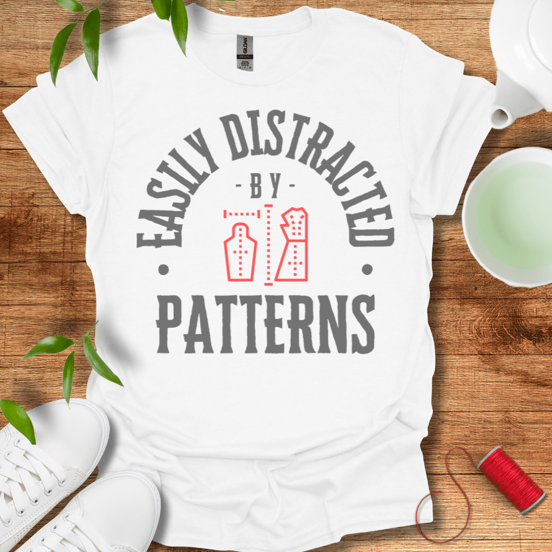 Distracted By Patterns Tee