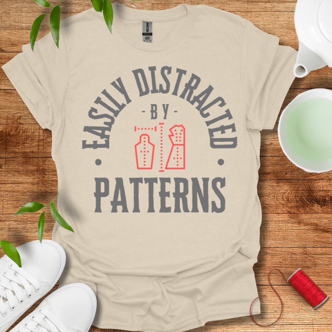 Distracted By Patterns Tee