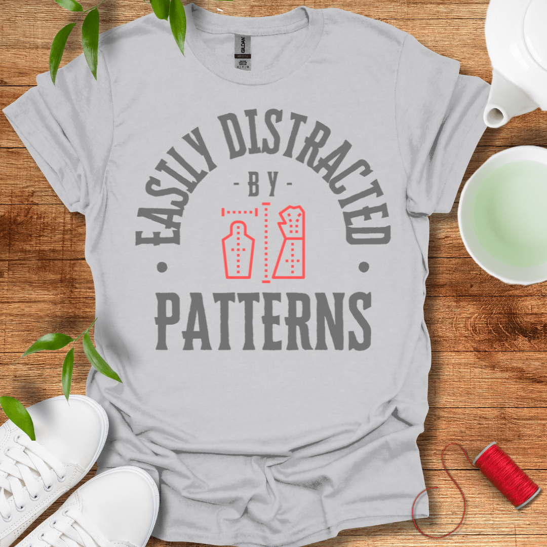 Distracted By Patterns Tee