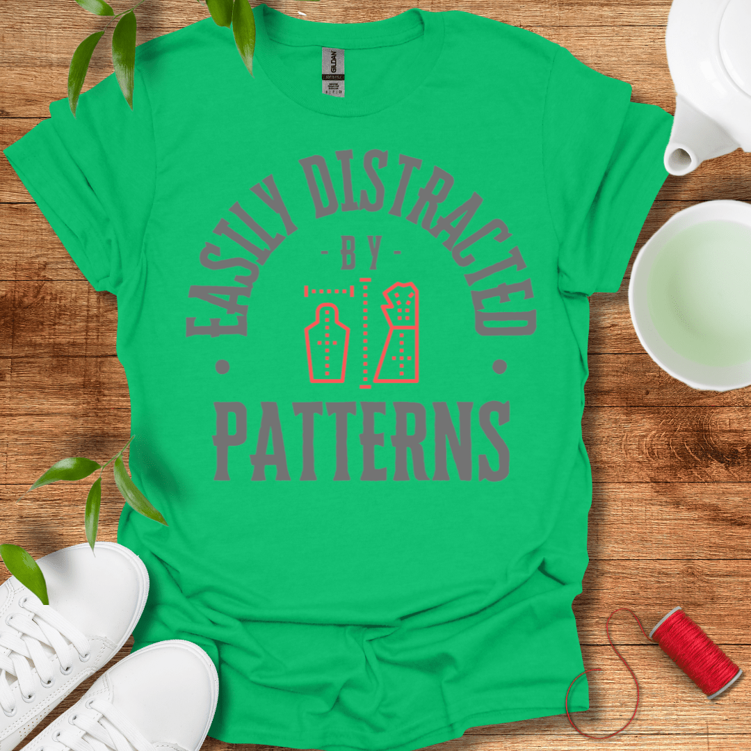 Distracted By Patterns Tee