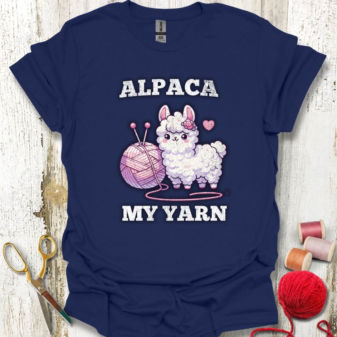 Funny Alpaca My Yarn T-Shirt
