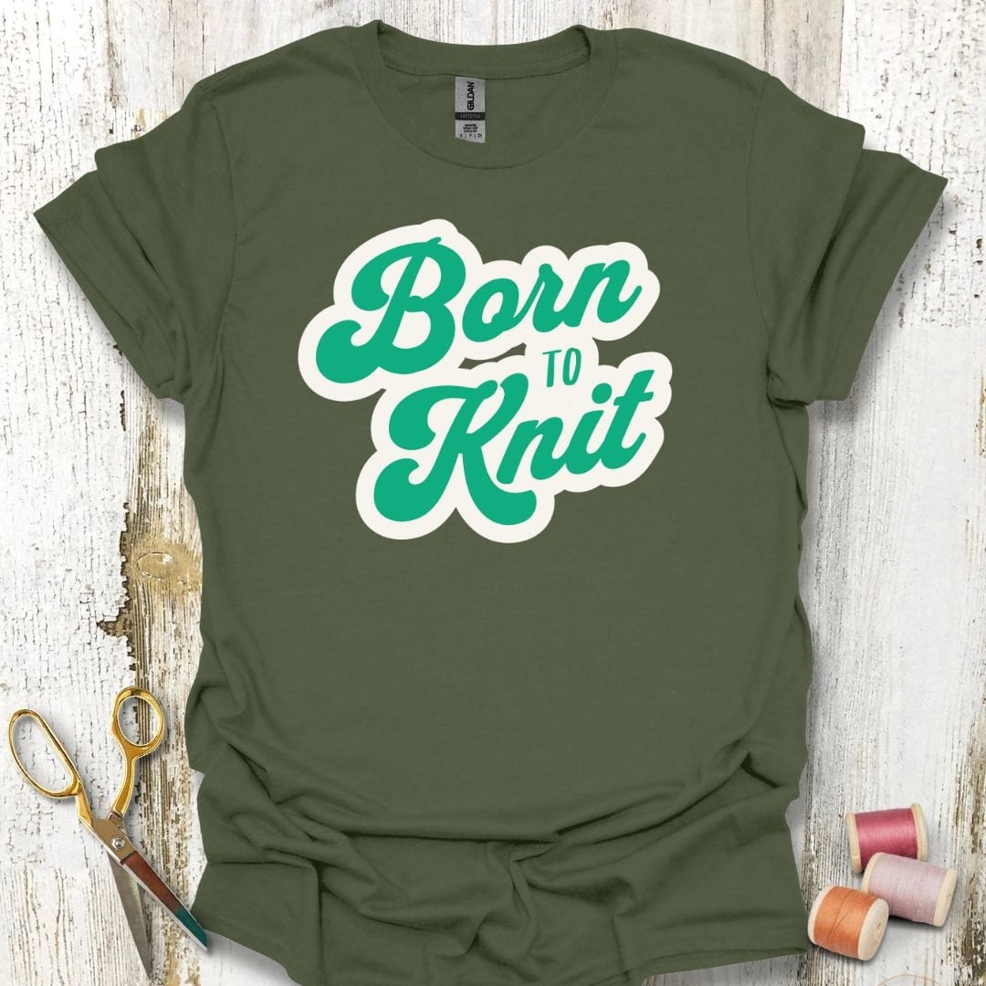 Born Knitting T-Shirt