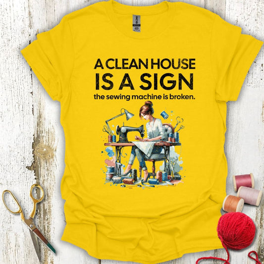 Broken Sewing Machine Signs T-Shirt