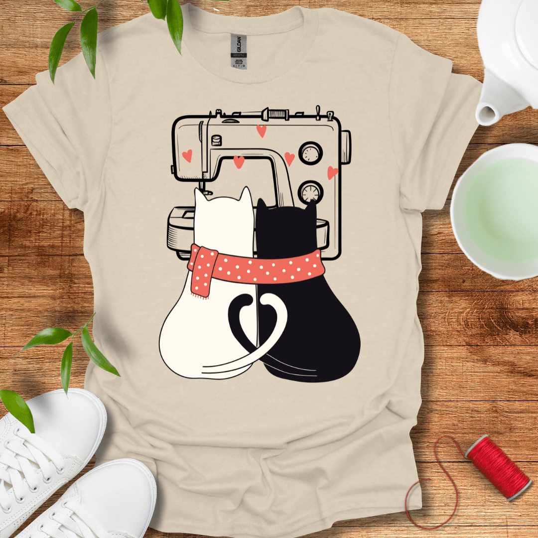 Sewing Cats Tee