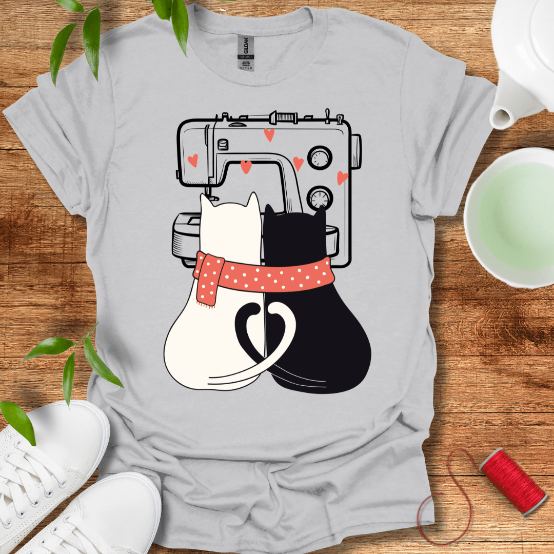 Sewing Cats Tee