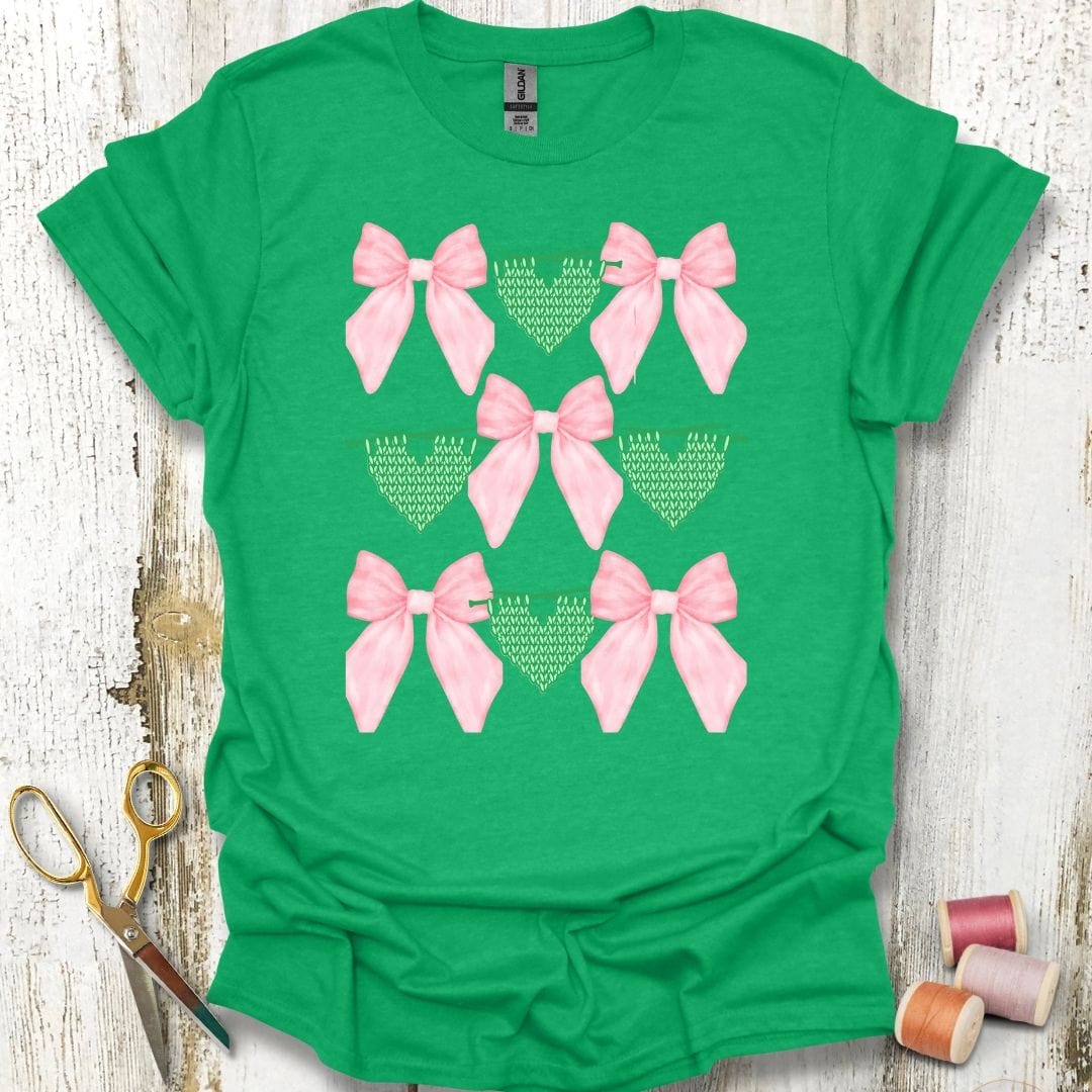 Coquette Knitting T-Shirt
