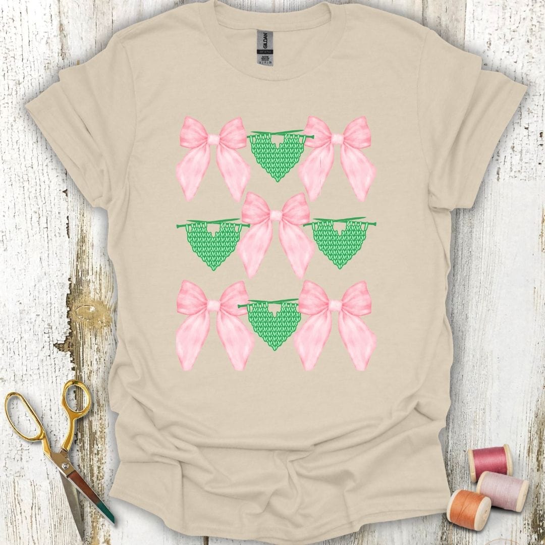 Coquette Knitting T-Shirt