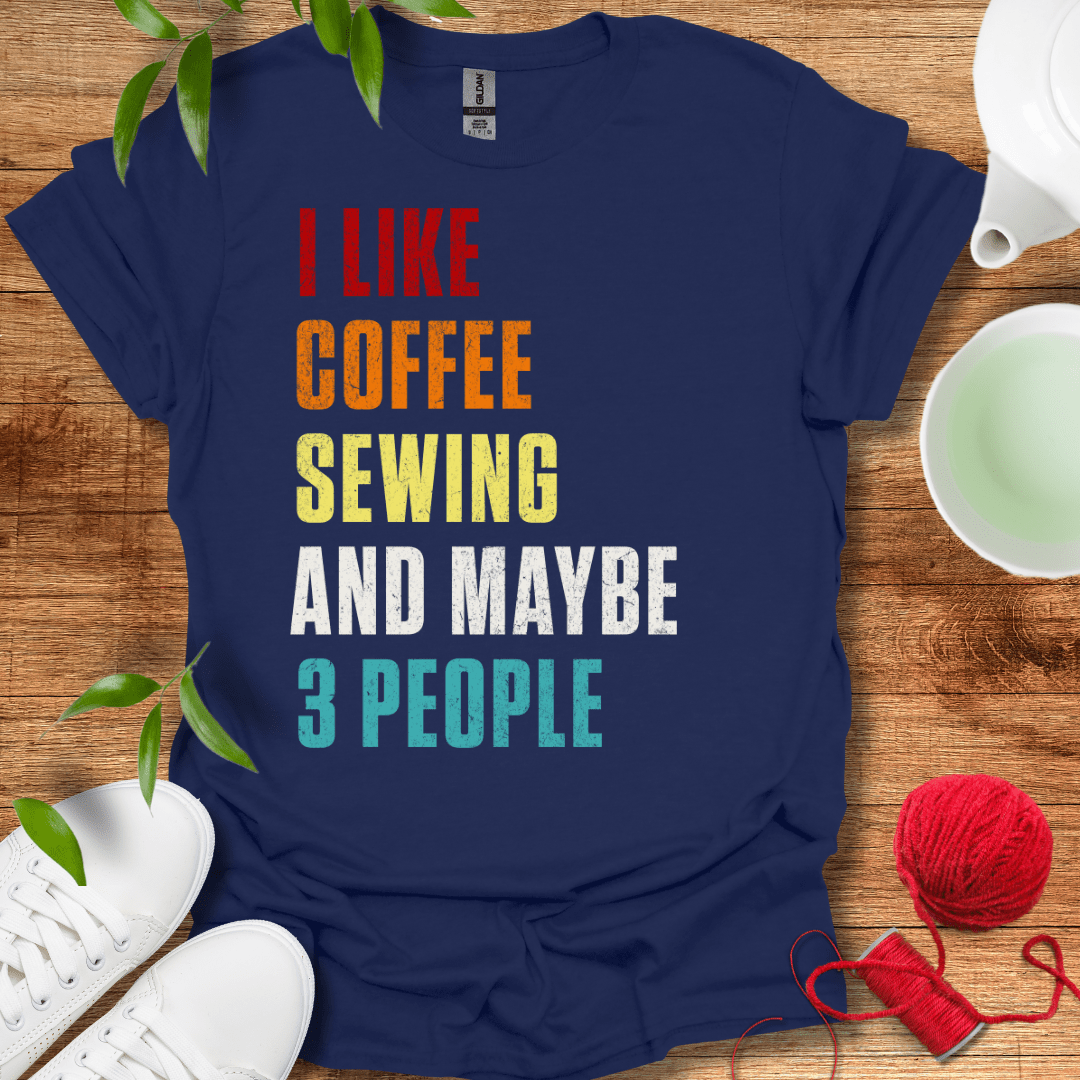 Coffee And Sewing Tee