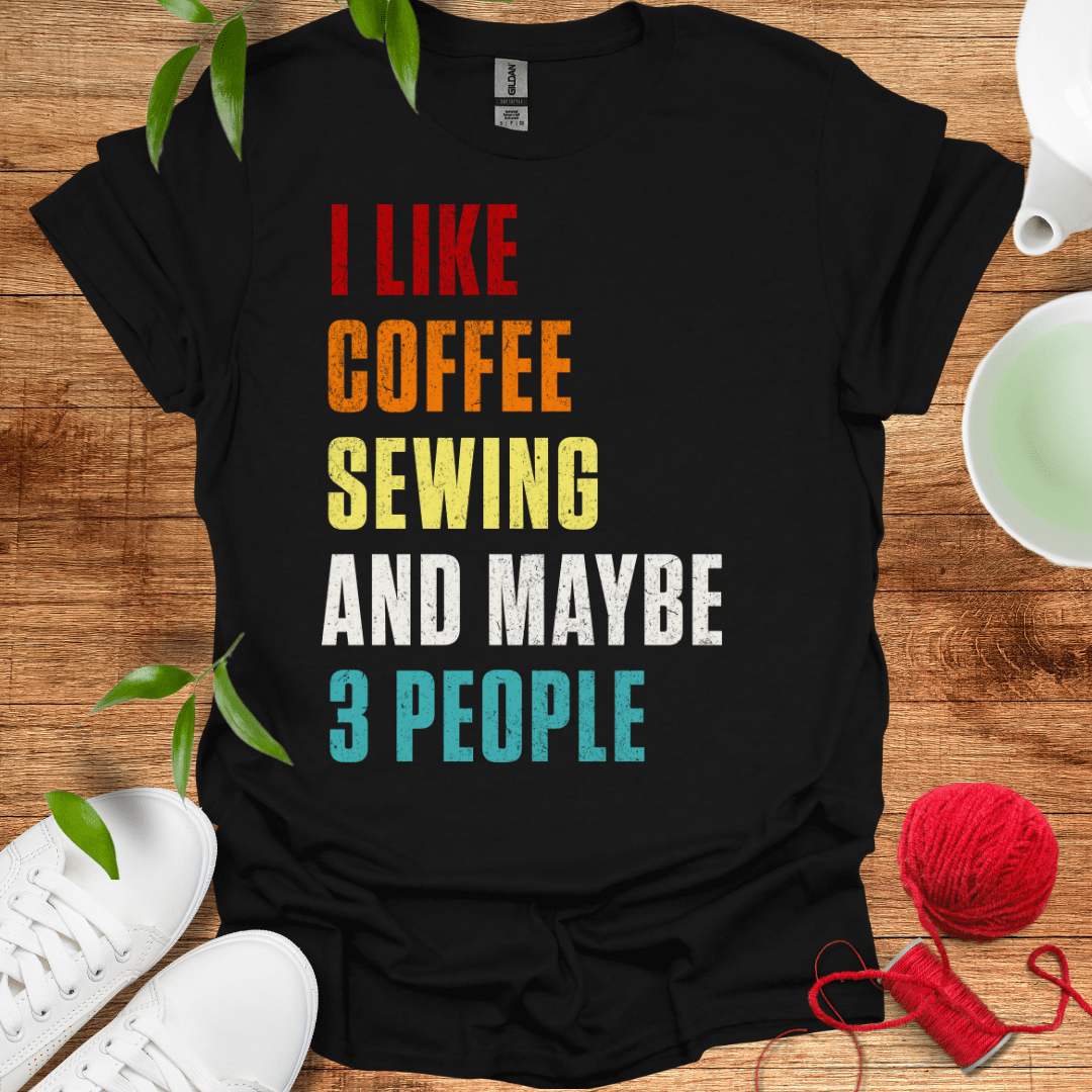 Coffee And Sewing Tee