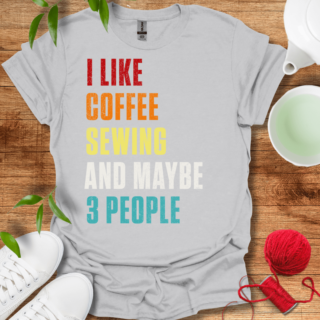 Coffee And Sewing Tee