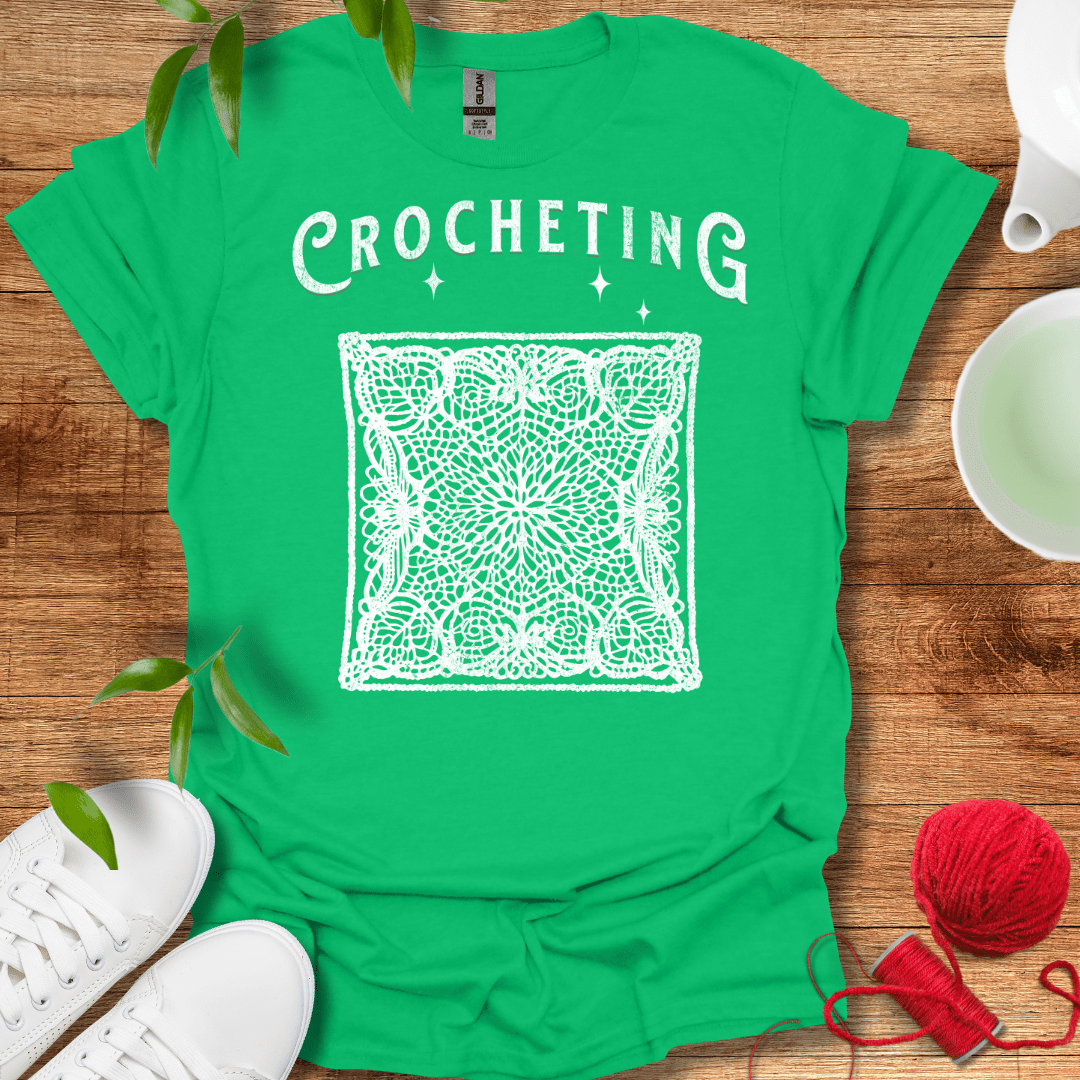 Vintage Crocheting Tee