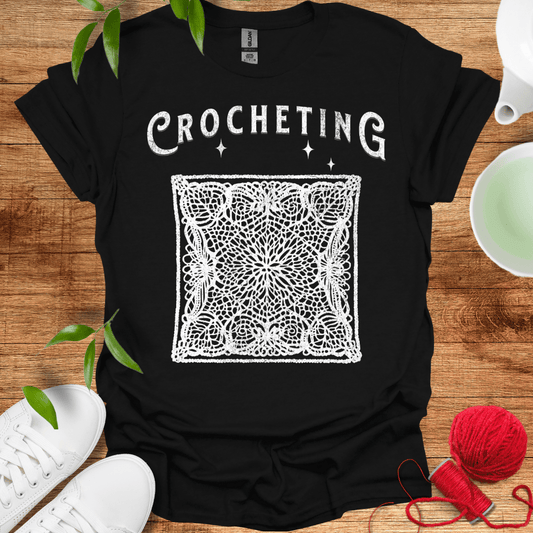 Vintage Crocheting Tee