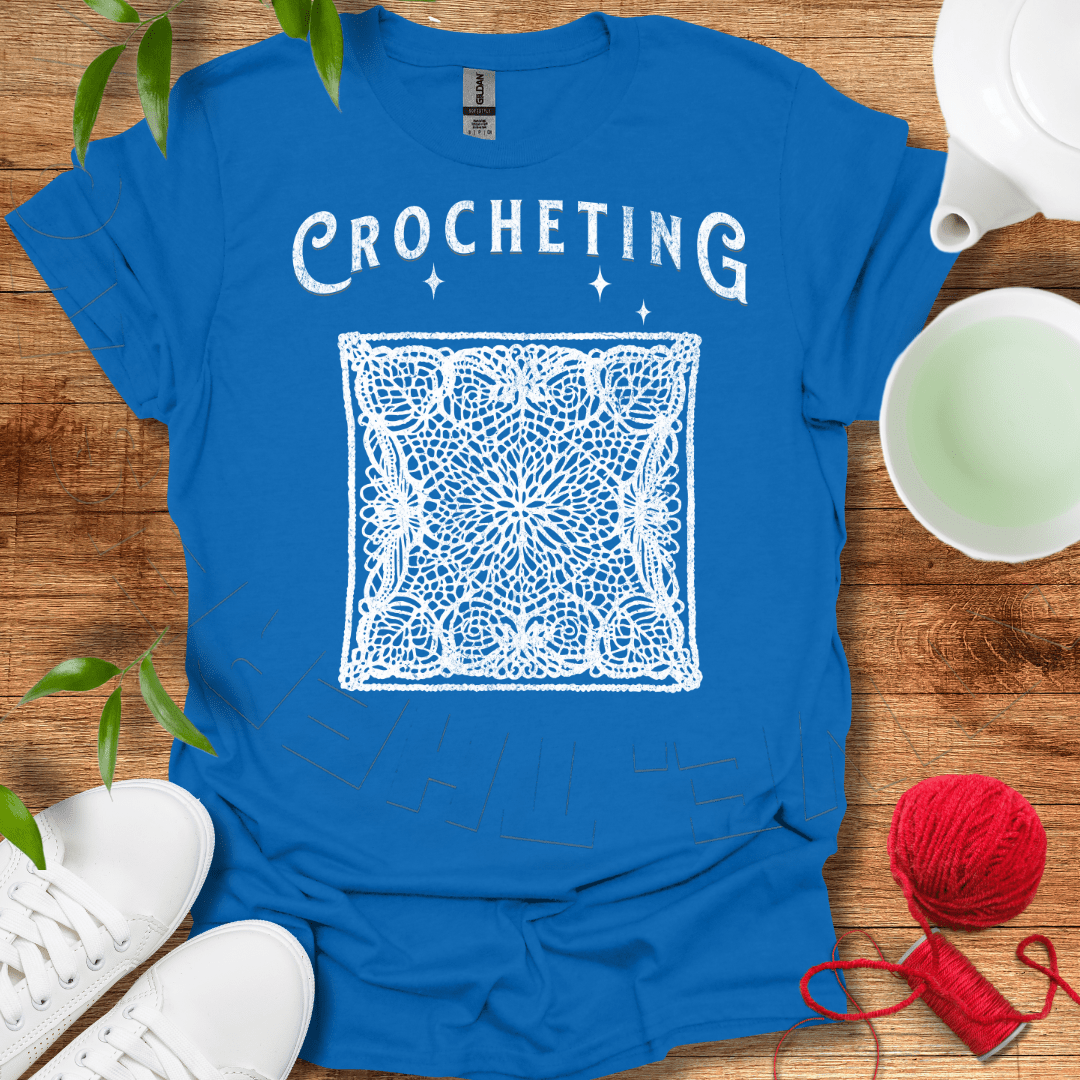 Vintage Crocheting Tee