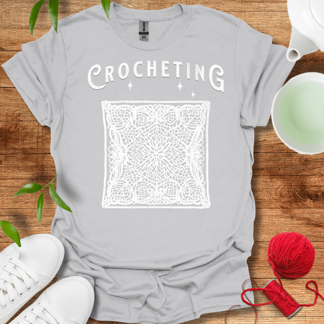 Vintage Crocheting Tee