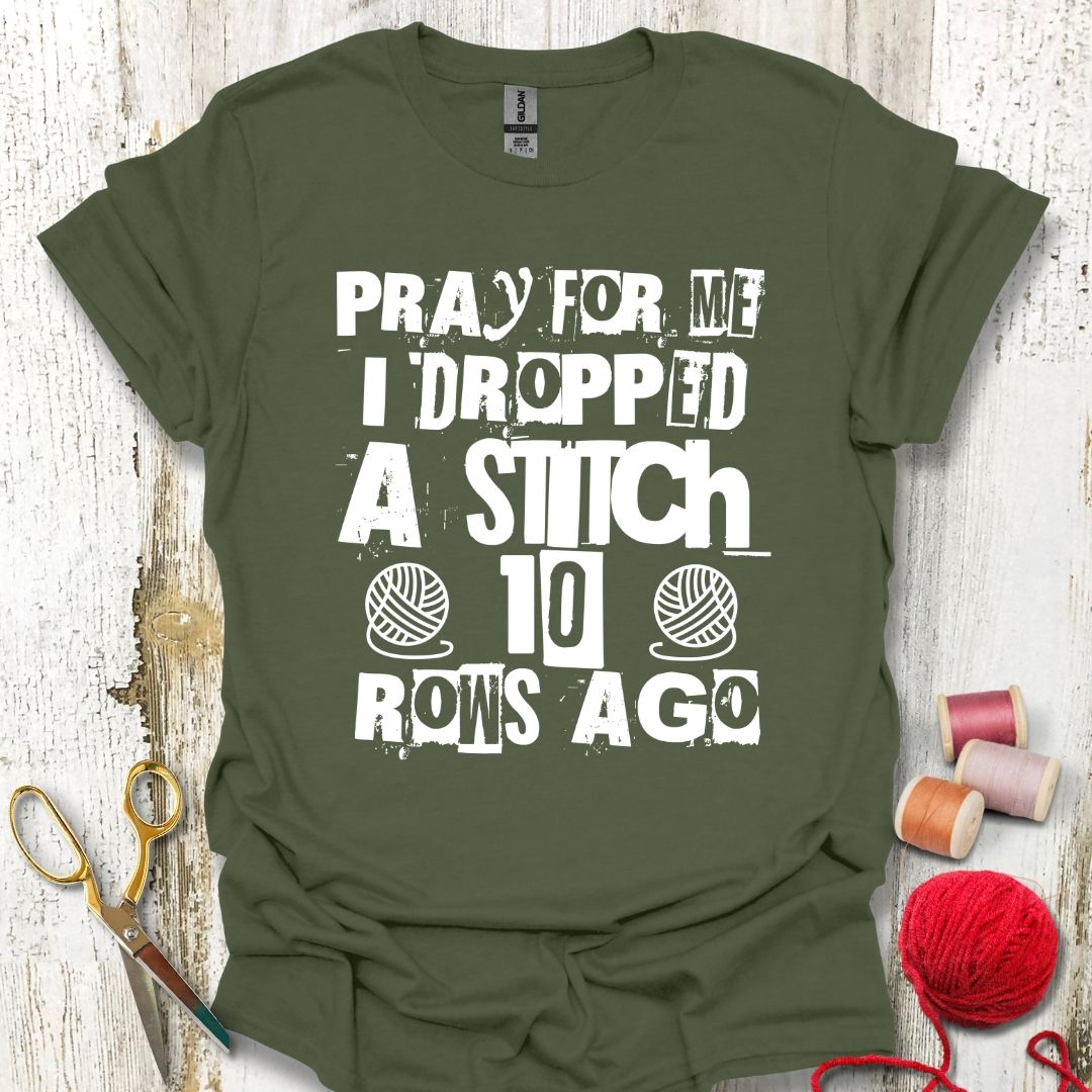 Funny Dropped Stitches T-Shirt