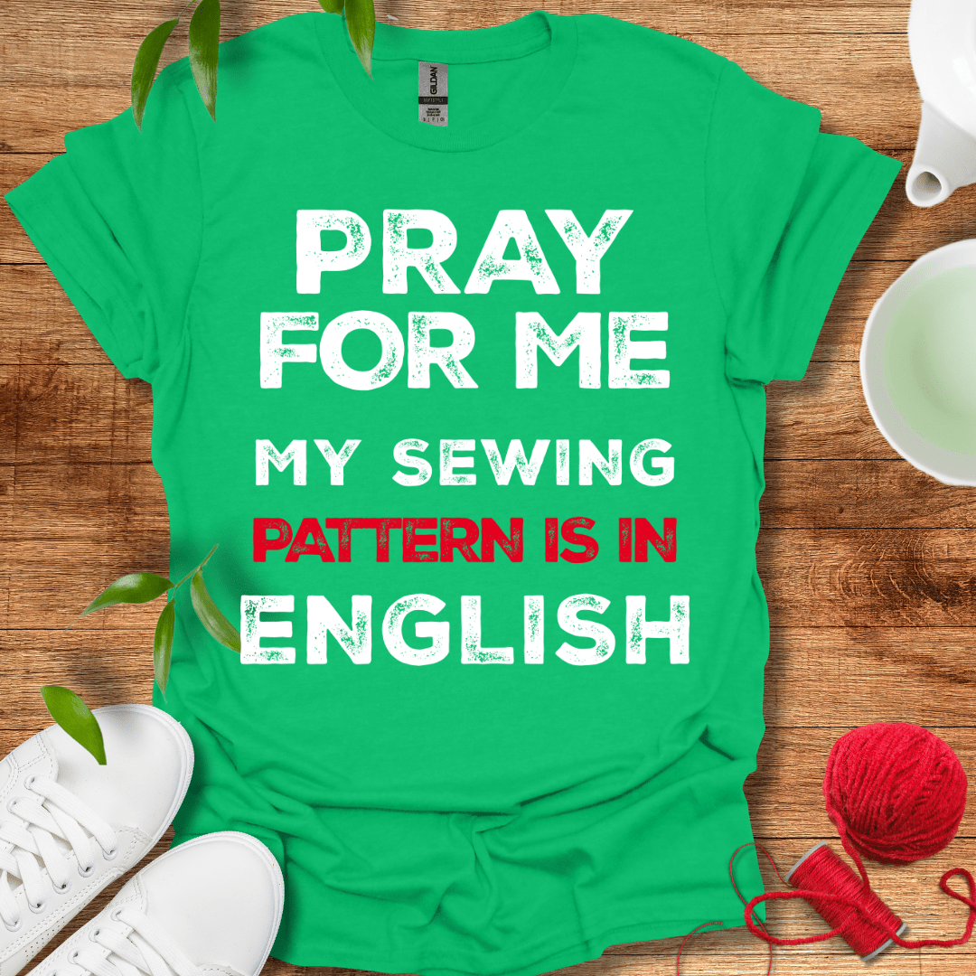 English Sewing Pattern T-Shirt