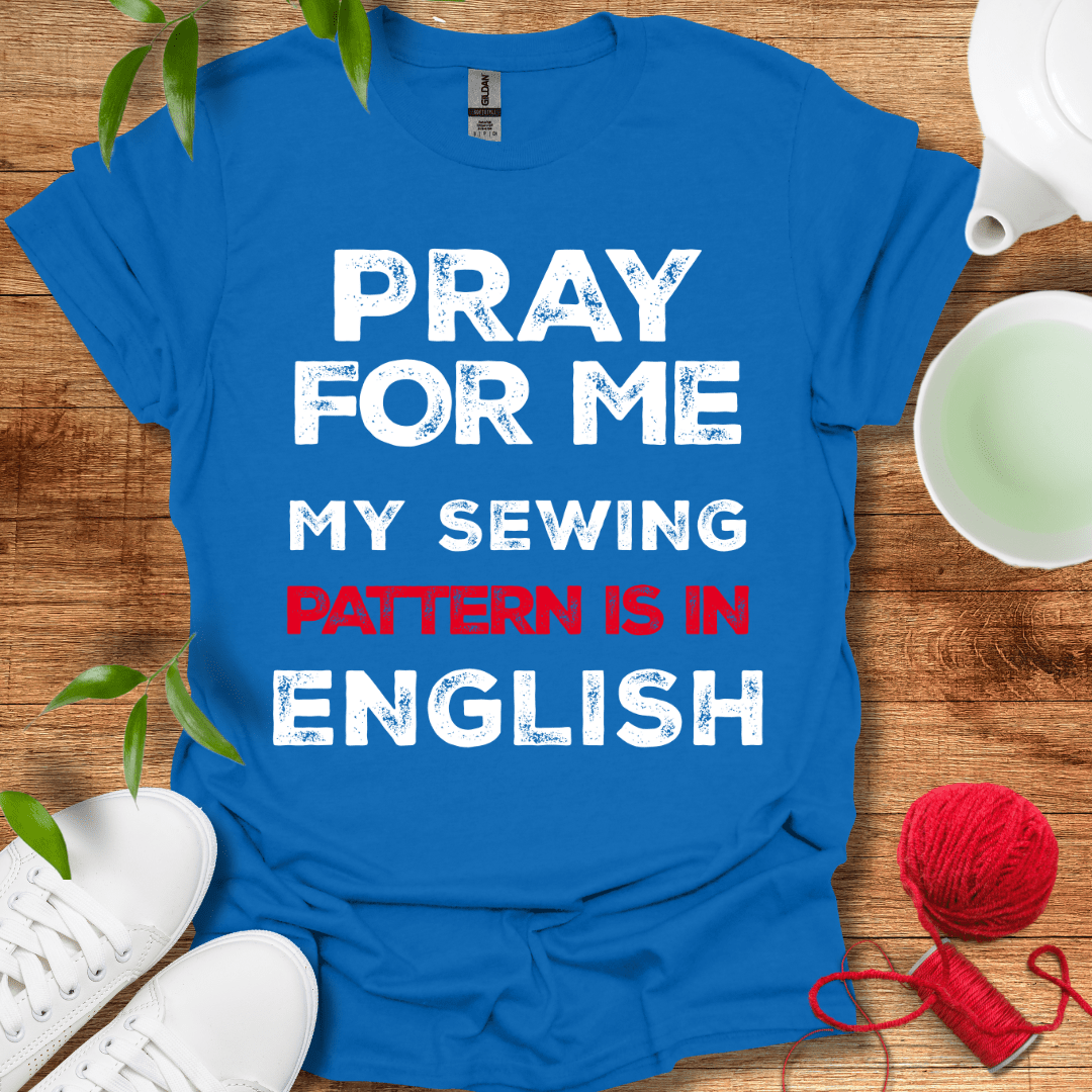 English Sewing Pattern T-Shirt
