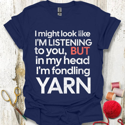Funny Fondling Yarn T-Shirt