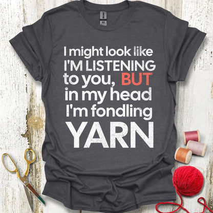 Funny Fondling Yarn T-Shirt