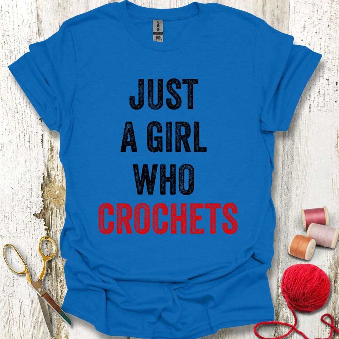Girl Who Crochets T-Shirt