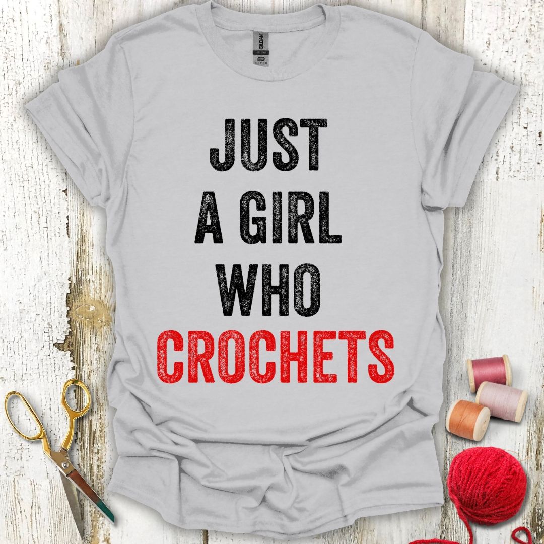 Girl Who Crochets T-Shirt