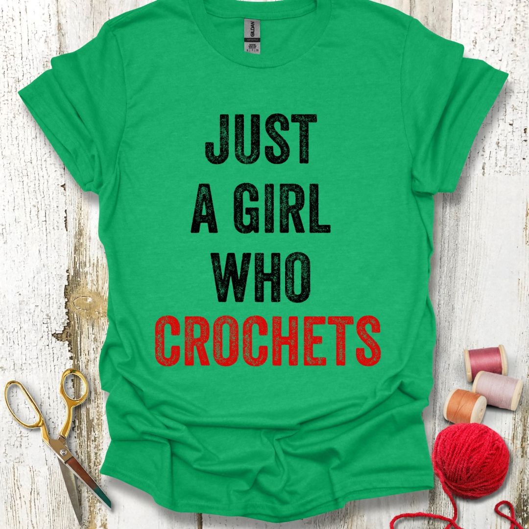 Girl Who Crochets T-Shirt