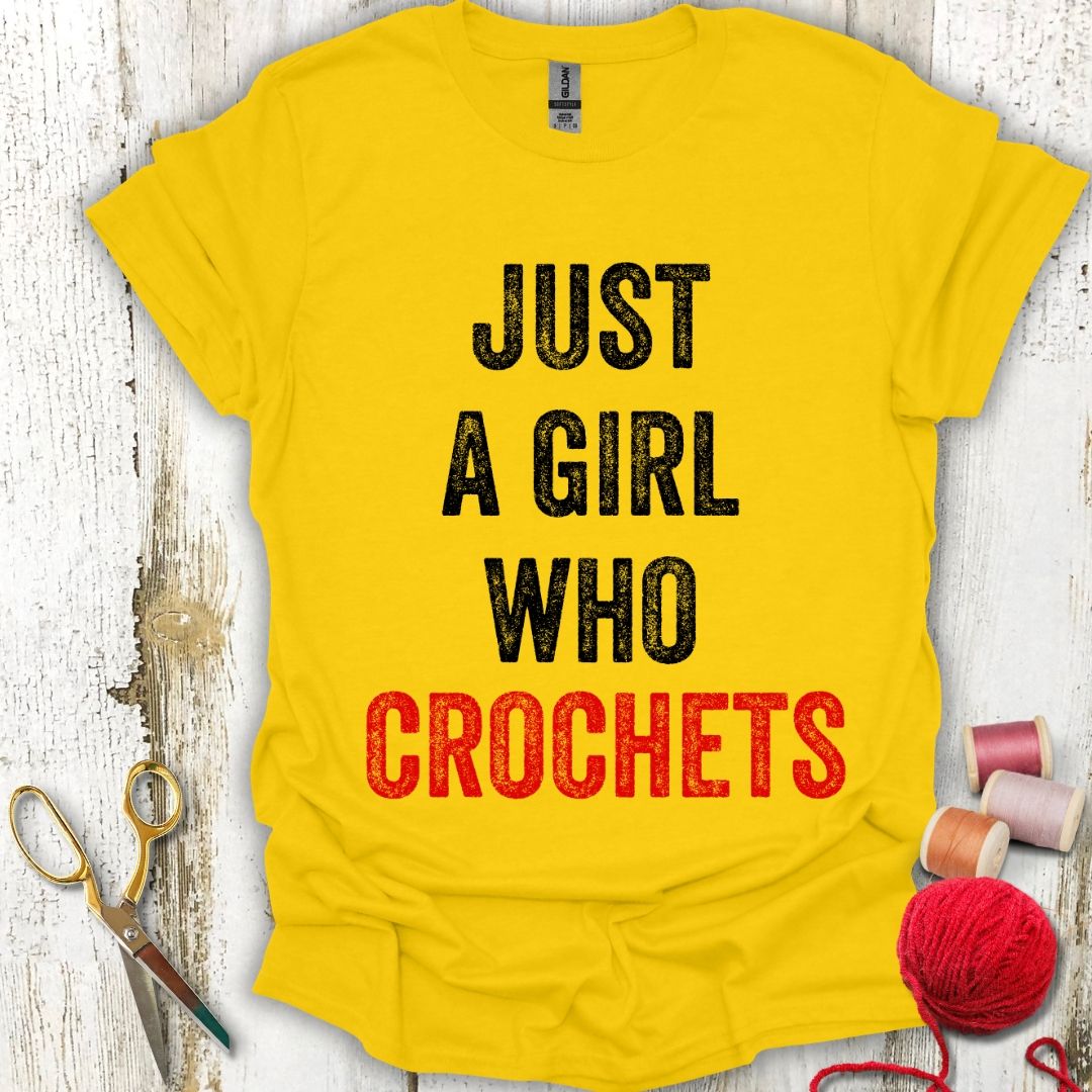 Girl Who Crochets T-Shirt