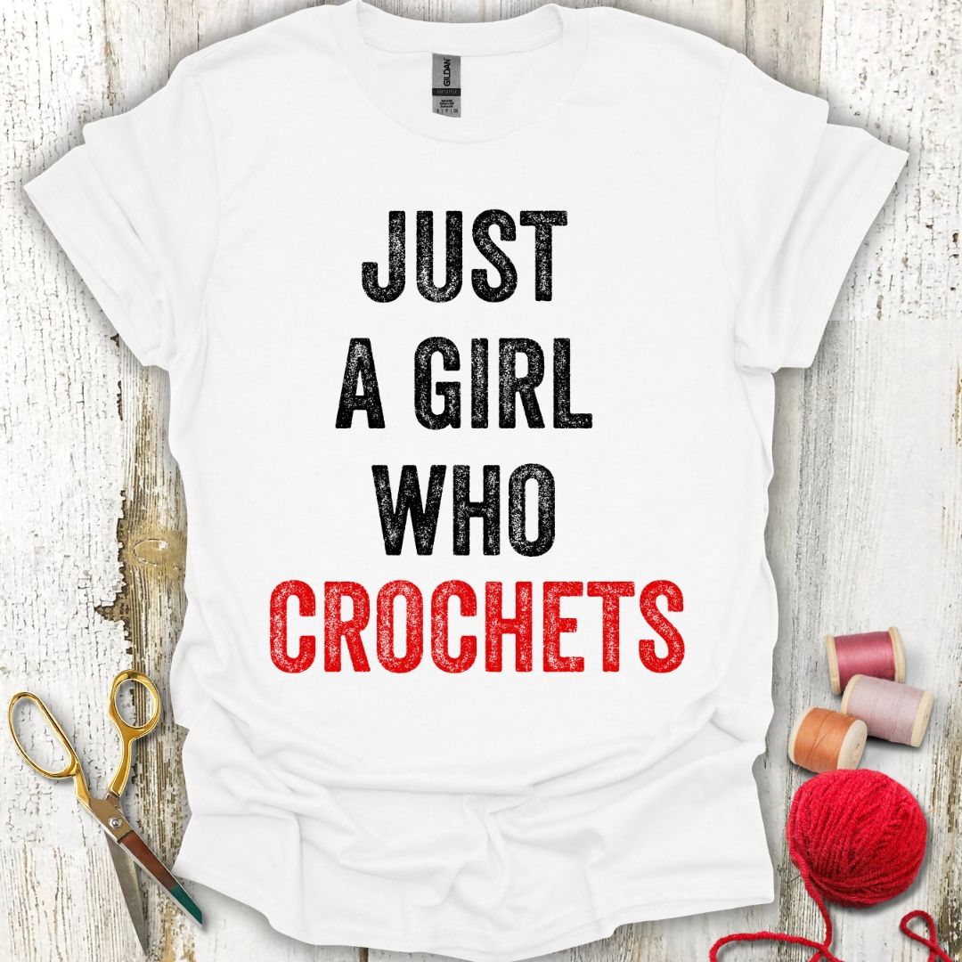 Girl Who Crochets T-Shirt