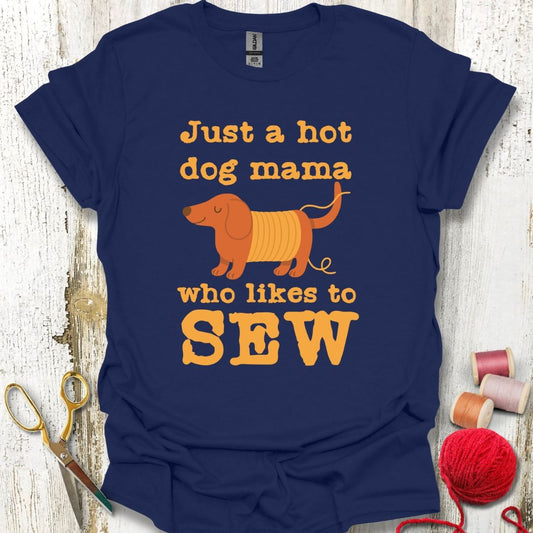 Hot Dog Mama Sews T-Shirt