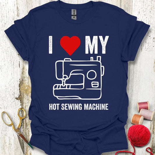 Funny Sewing Machine T-Shirt