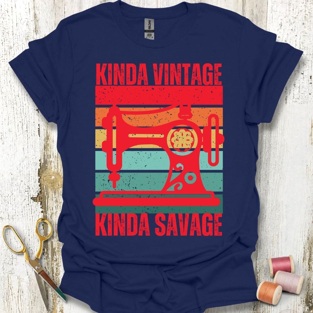 Vintage Sewing Machine T-Shirt