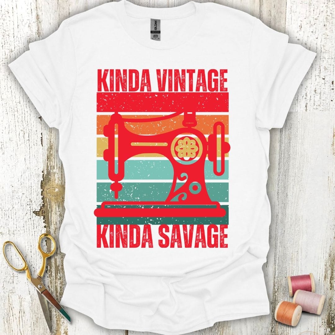 Vintage Sewing Machine T-Shirt