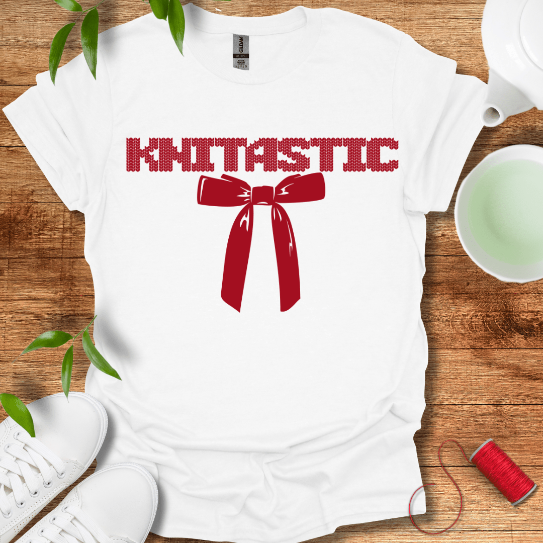 Knit and Bow T-Shirt