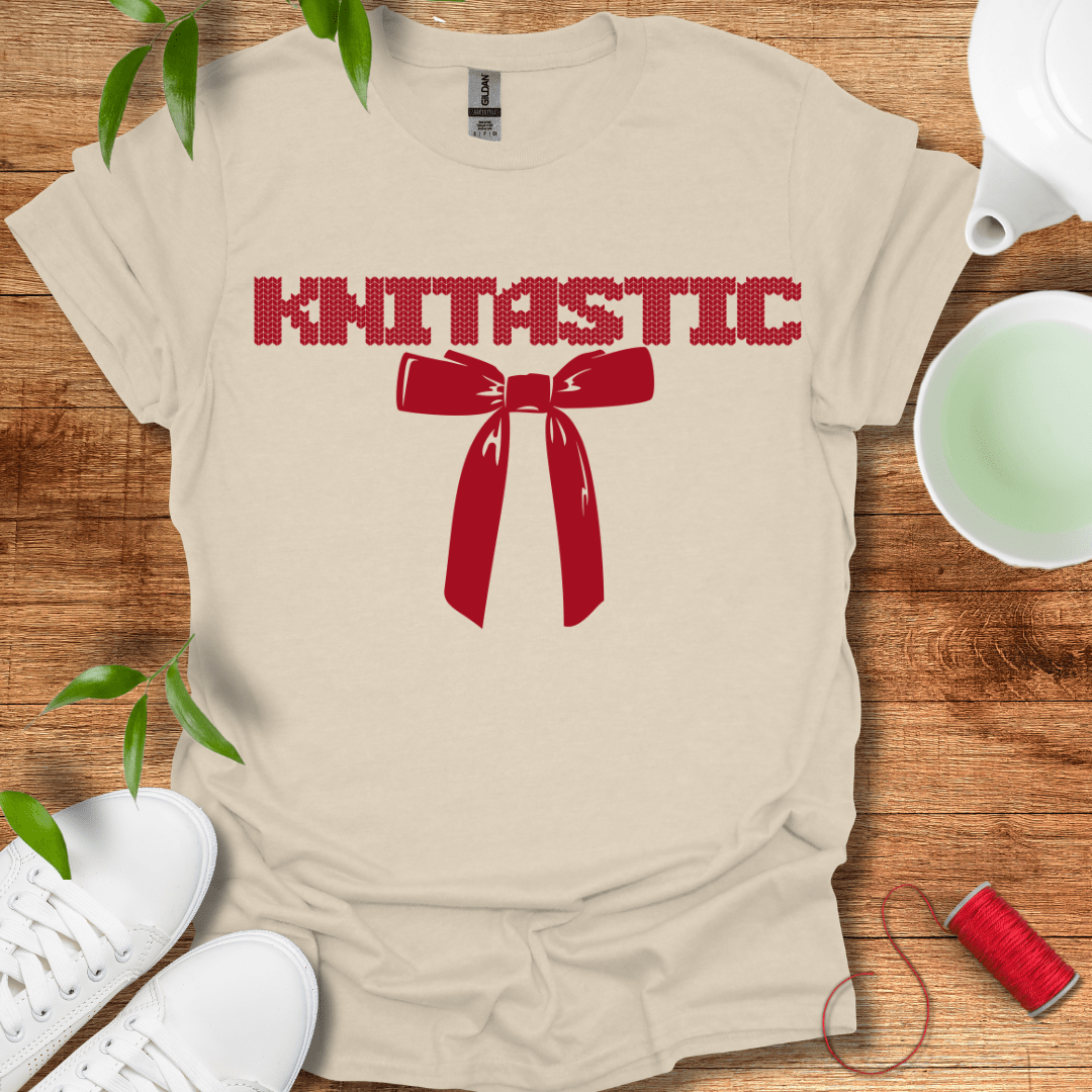 Knit and Bow T-Shirt