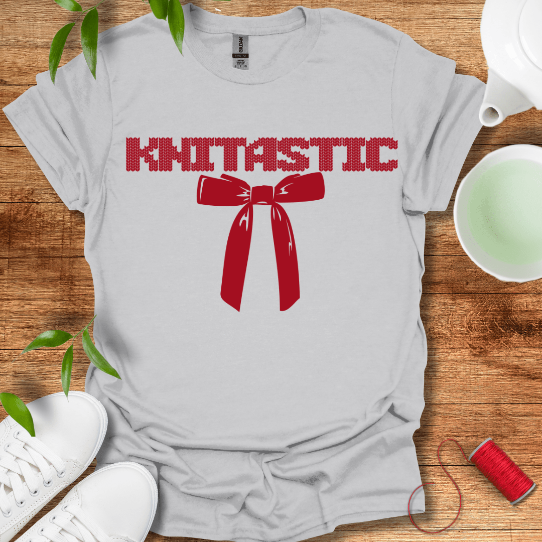 Knit and Bow T-Shirt
