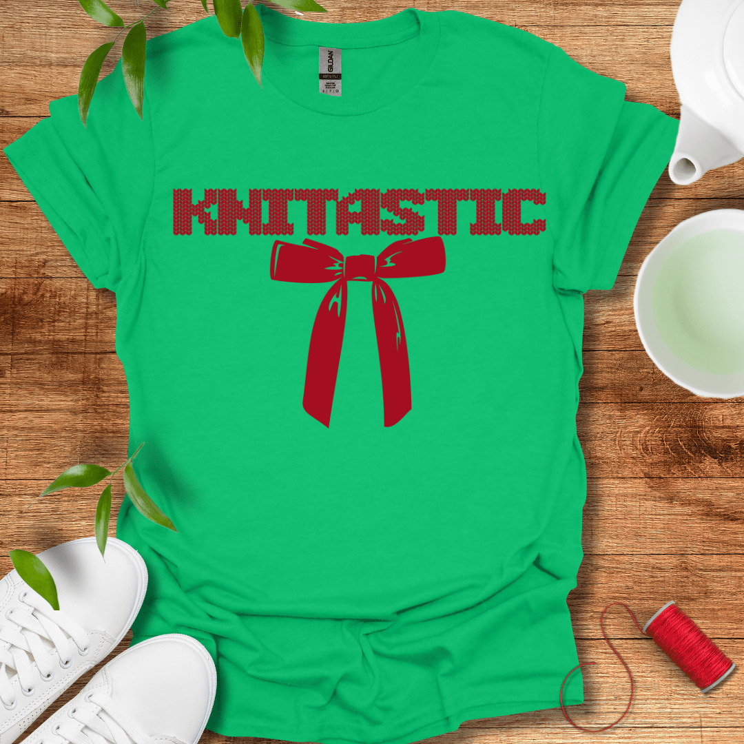 Knit and Bow T-Shirt