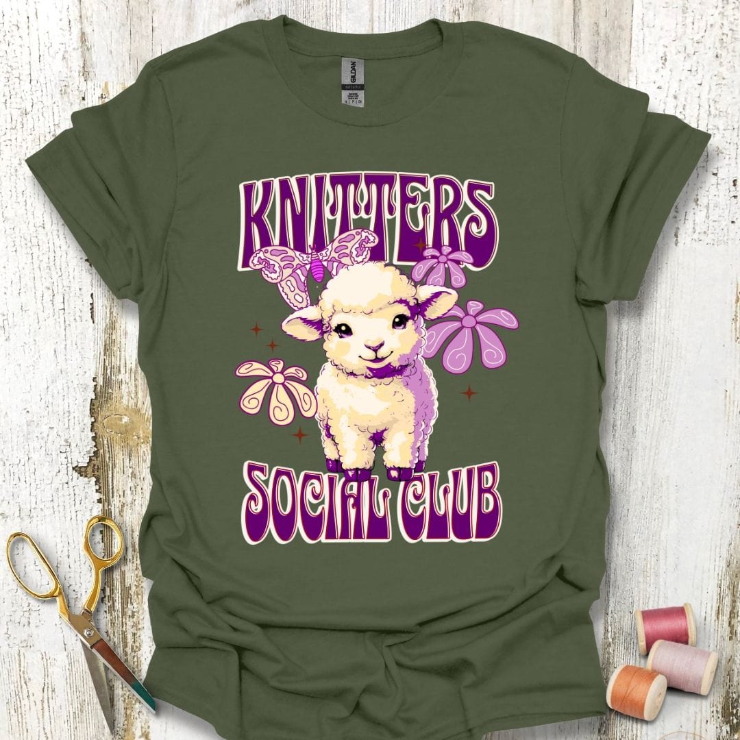Social Club For Knitters T-Shirt