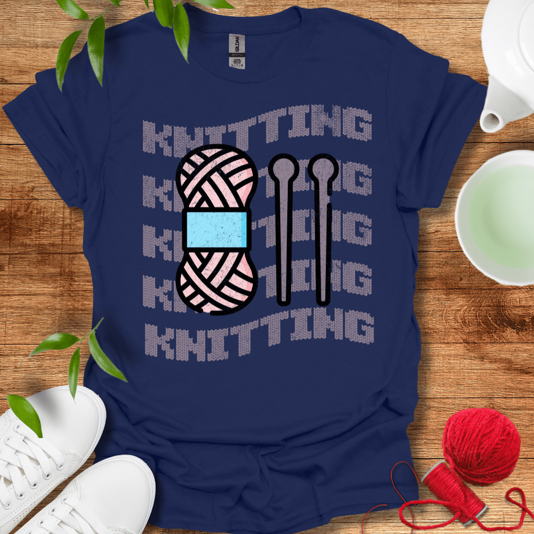 Knitting Tee