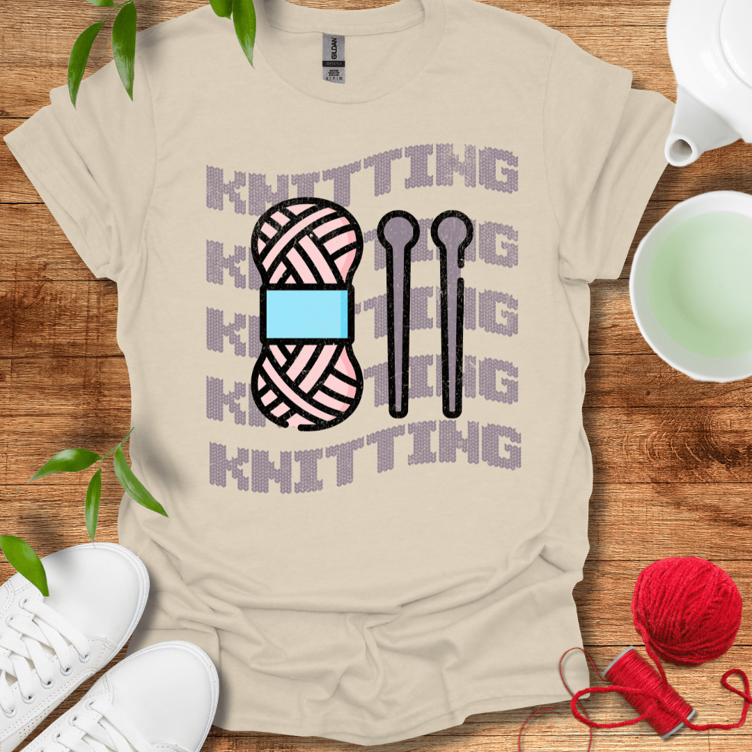 Knitting Tee