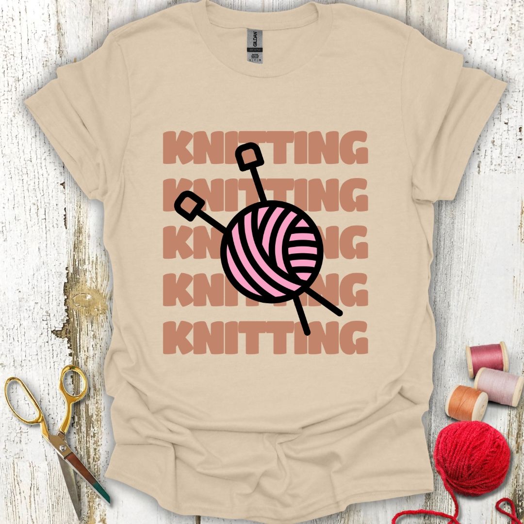 Knitting Repeat T-Shirt