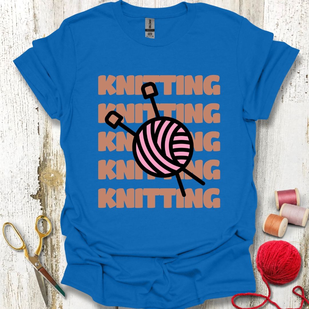 Knitting Repeat T-Shirt