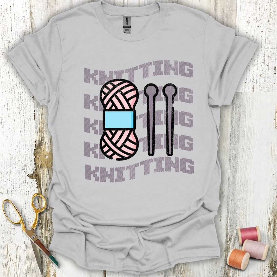 Knitting T-Shirt