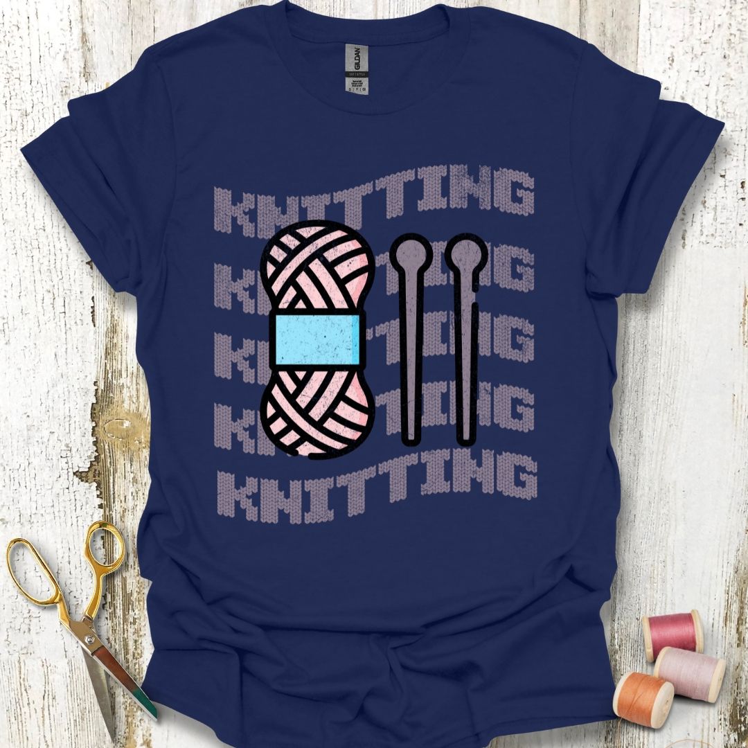 Knitting T-Shirt