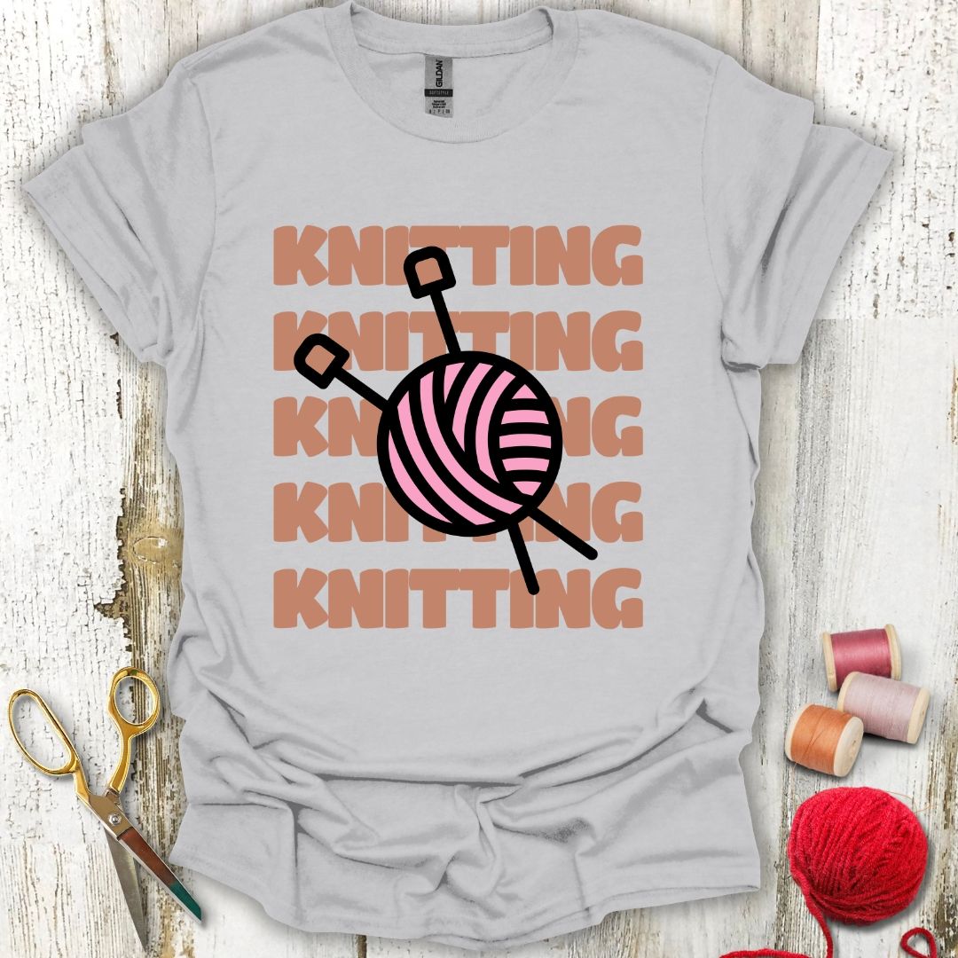Knitting Repeat T-Shirt